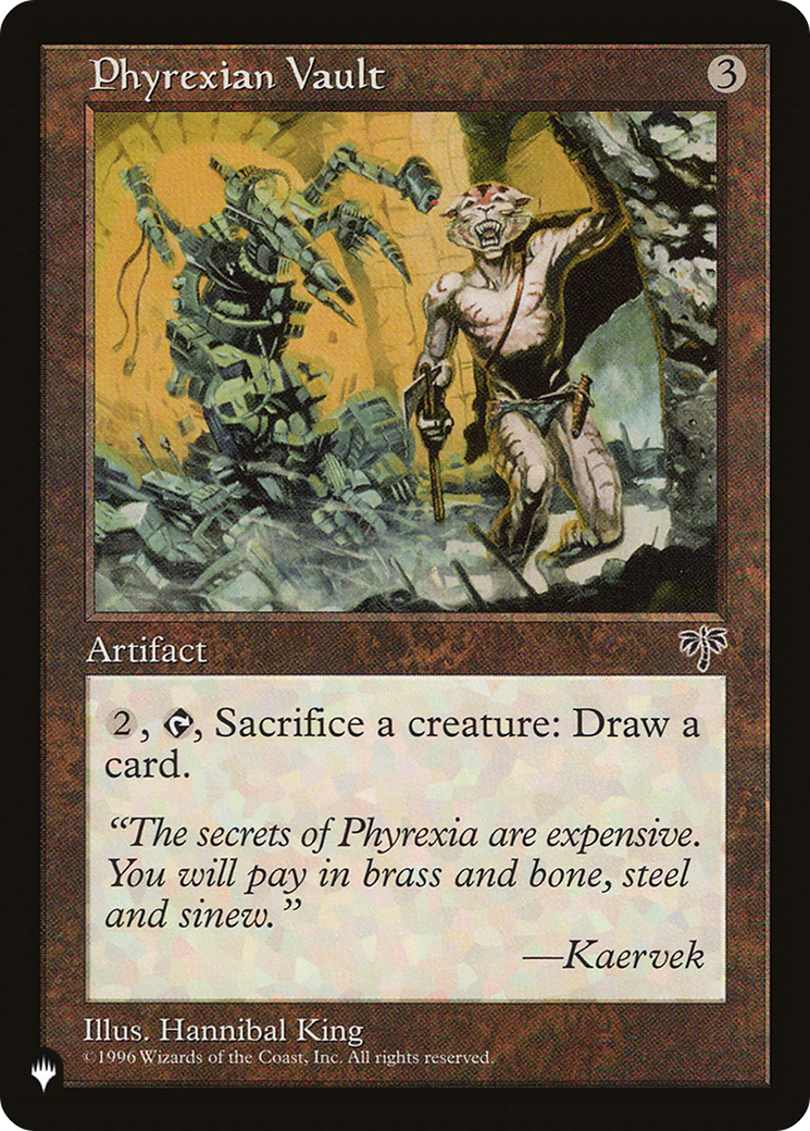 Phyrexian Vault [The List] | Empire Gaming NC