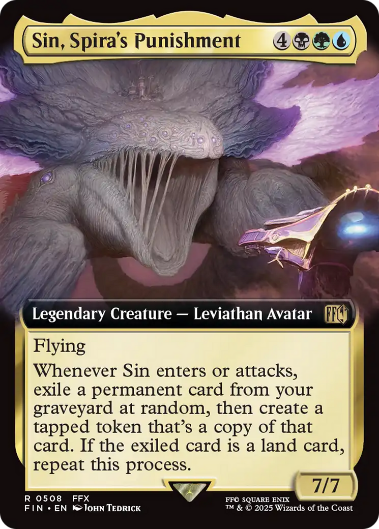Sin, Spira's Punishment (Extended Art) [FINAL FANTASY] | Empire Gaming NC