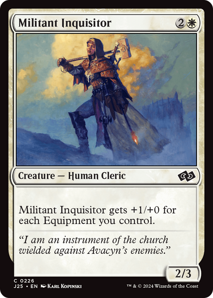 Militant Inquisitor [Foundations Jumpstart] | Empire Gaming NC