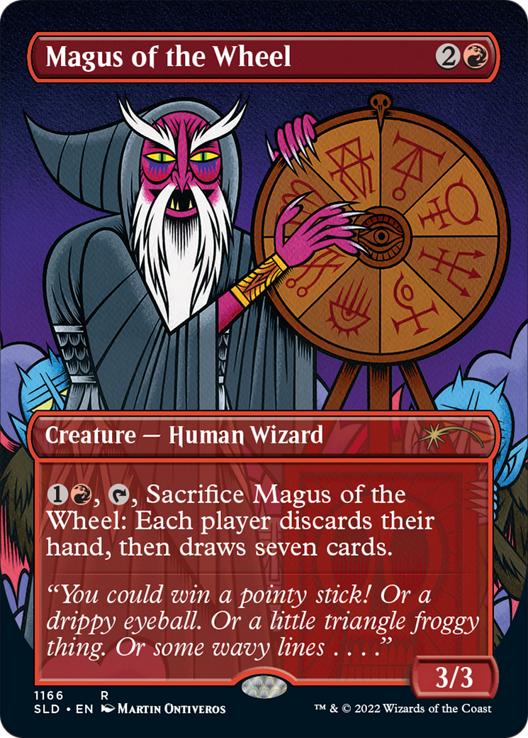 Magus of the Wheel (Borderless) [Secret Lair Drop Series] | Empire Gaming NC