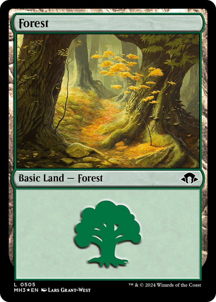 Forest (0505) (Ripple Foil) [Modern Horizons 3] | Empire Gaming NC