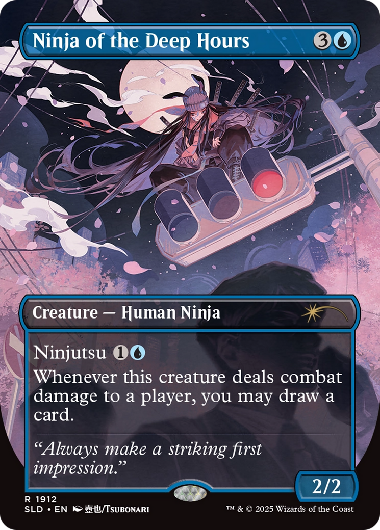 Ninja of the Deep Hours (Rainbow Foil) [Secret Lair Drop Series] | Empire Gaming NC