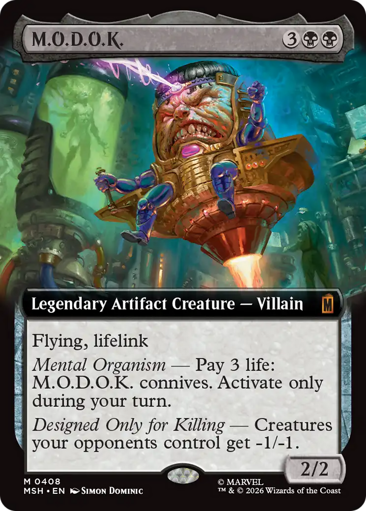 M.O.D.O.K. (Extended Art) [Marvel Super Heroes] | Empire Gaming NC
