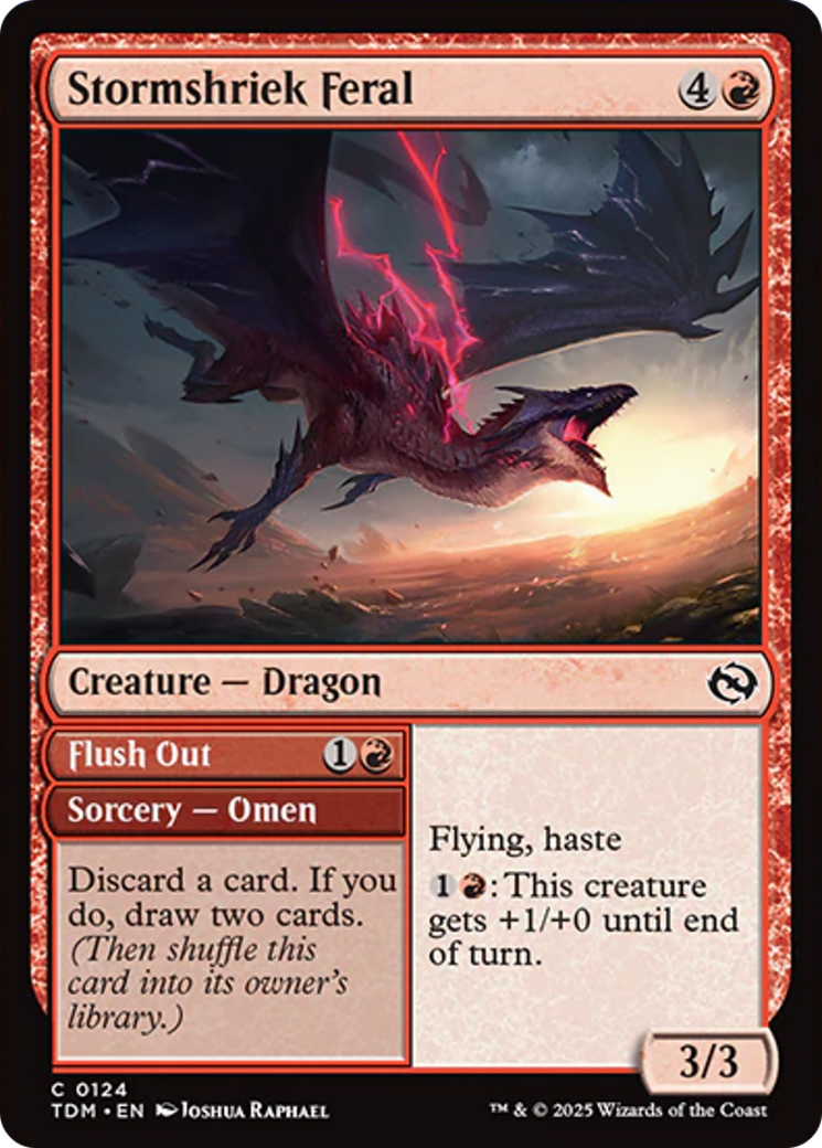 Stormshriek Feral [Tarkir: Dragonstorm] | Empire Gaming NC