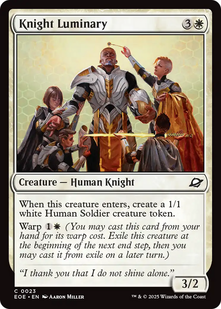 Knight Luminary [Edge of Eternities] | Empire Gaming NC