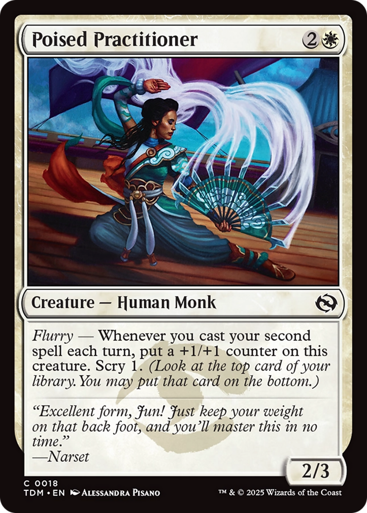 Poised Practitioner [Tarkir: Dragonstorm] | Empire Gaming NC