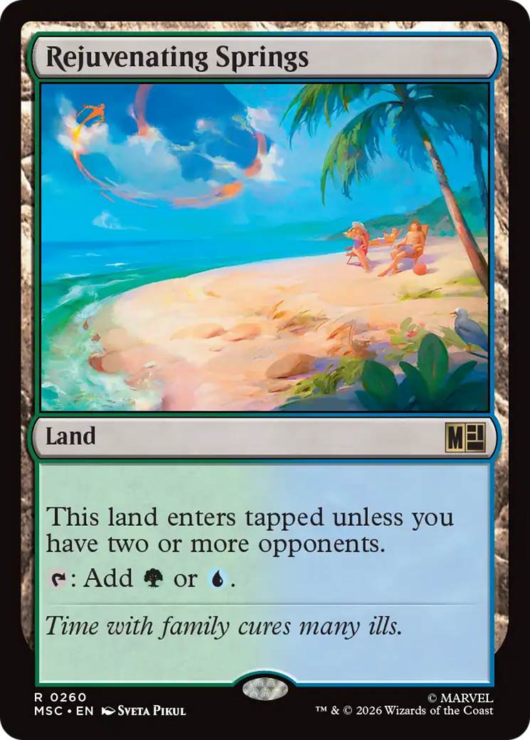 Rejuvenating Springs [Marvel Super Heroes Commander] | Empire Gaming NC