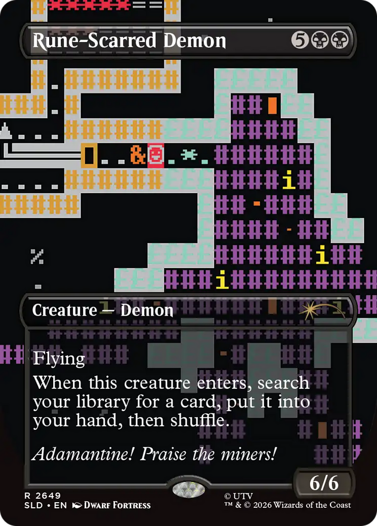 Rune-Scarred Demon [Secret Lair Drop Series] | Empire Gaming NC