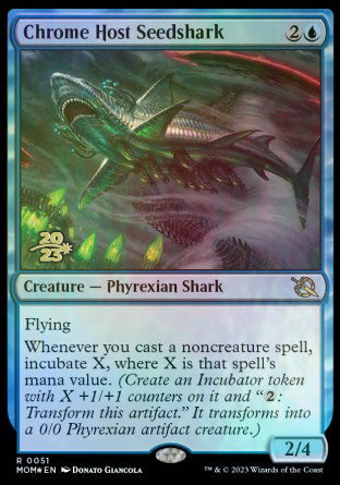 Chrome Host Seedshark [March of the Machine Prerelease Promos] | Empire Gaming NC