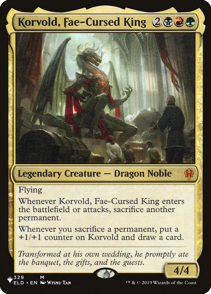 Korvold, Fae-Cursed King [The List] | Empire Gaming NC