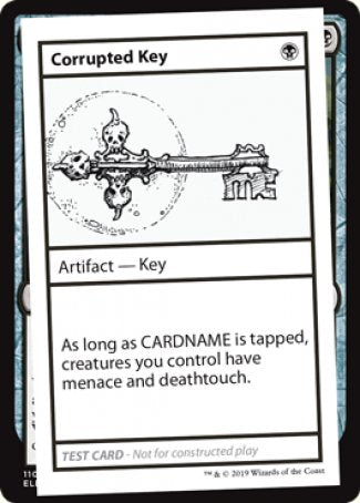 Corrupted Key (2021 Edition) [Mystery Booster Playtest Cards] | Empire Gaming NC