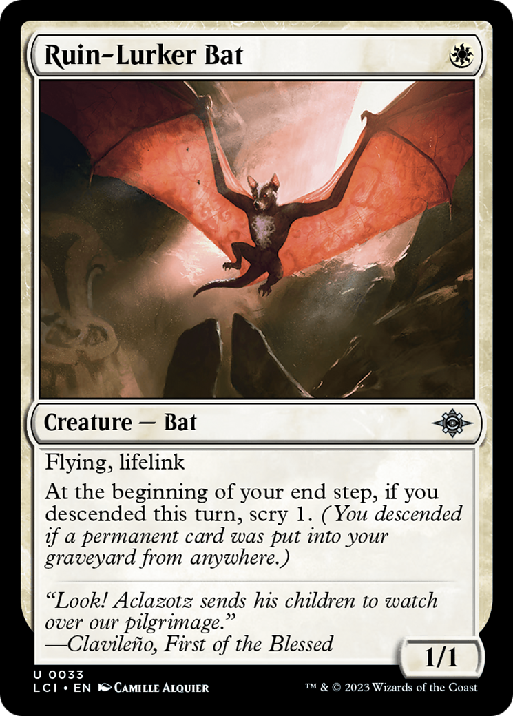 Ruin-Lurker Bat [The Lost Caverns of Ixalan] | Empire Gaming NC