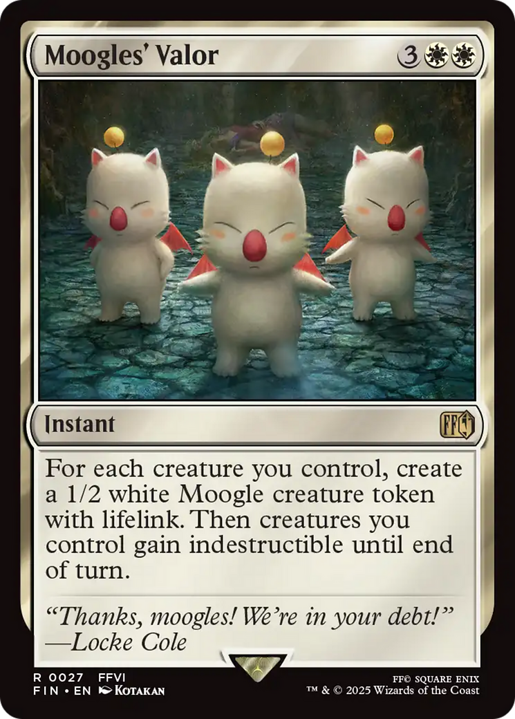 Moogles' Valor [FINAL FANTASY] | Empire Gaming NC