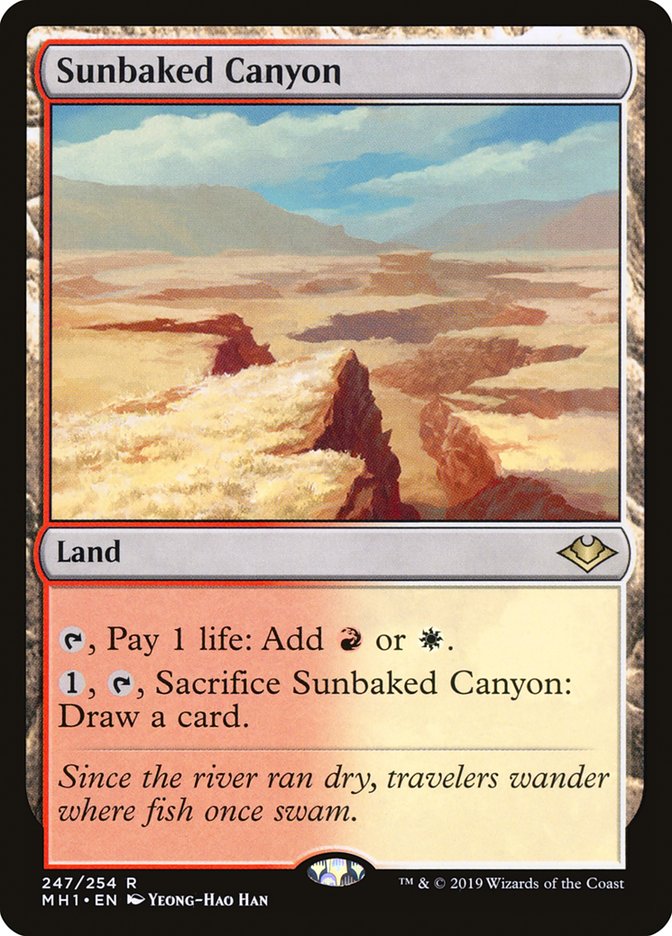 Sunbaked Canyon [Modern Horizons] | Empire Gaming NC