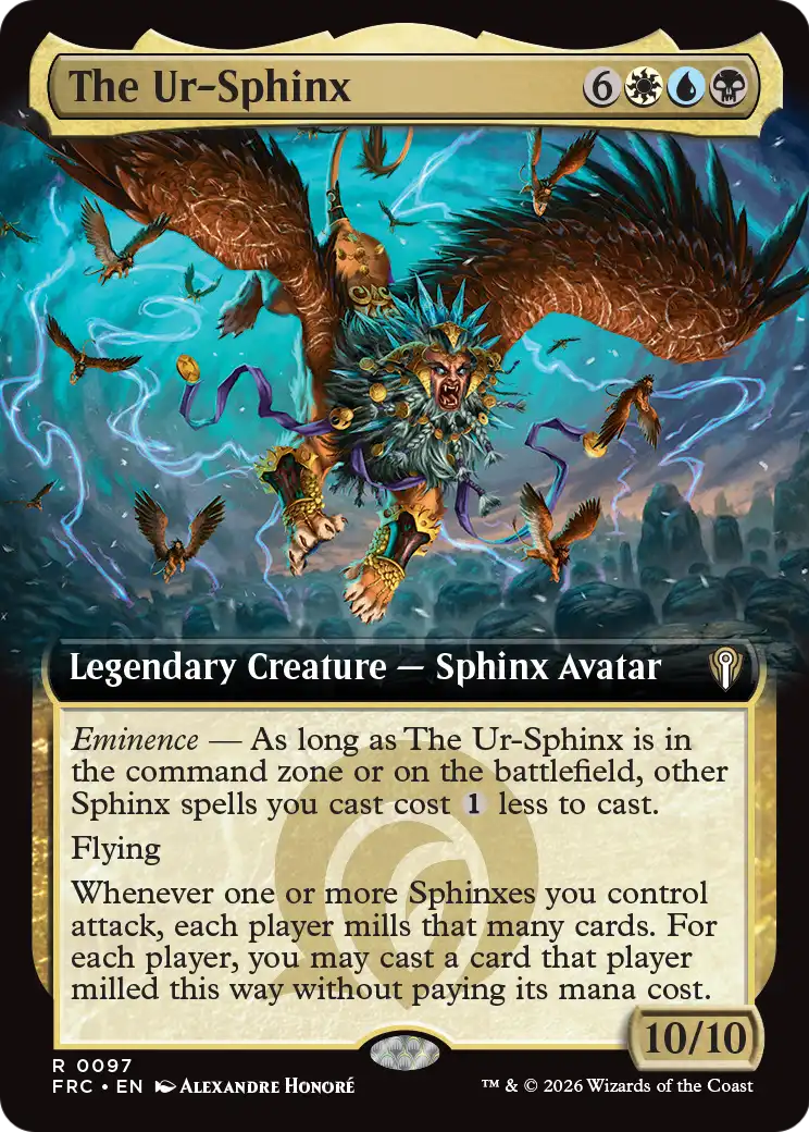 The Ur-Sphinx (Extended Art) [Reality Fracture Commander] | Empire Gaming NC