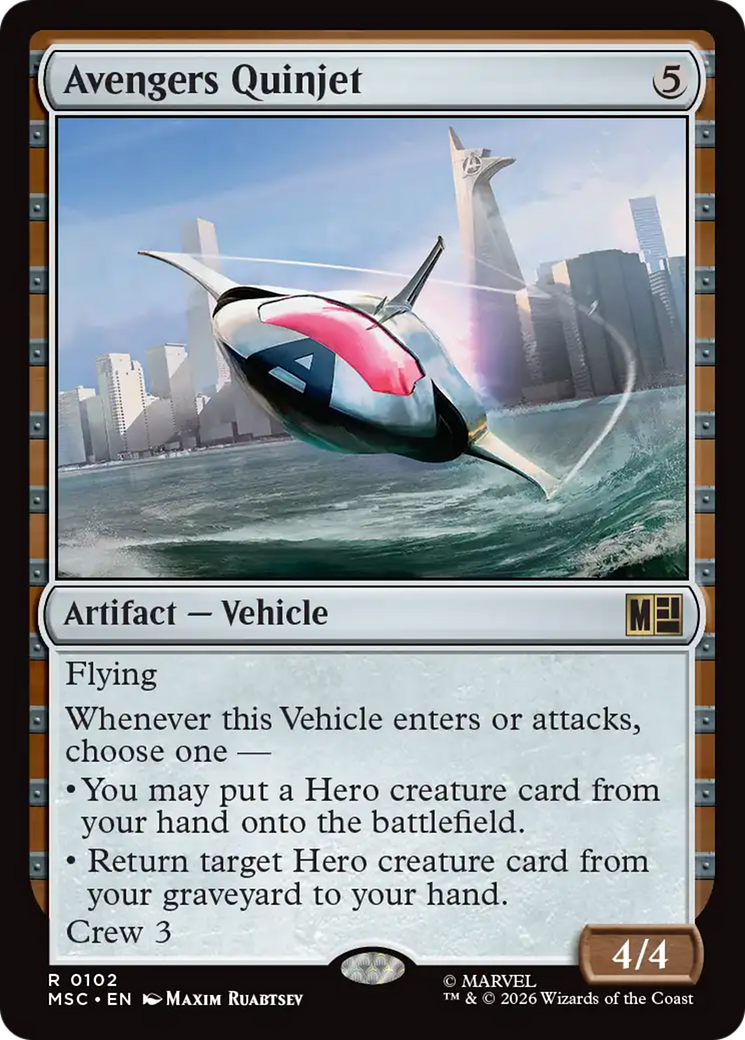 Avengers Quinjet [Marvel Super Heroes Commander] | Empire Gaming NC
