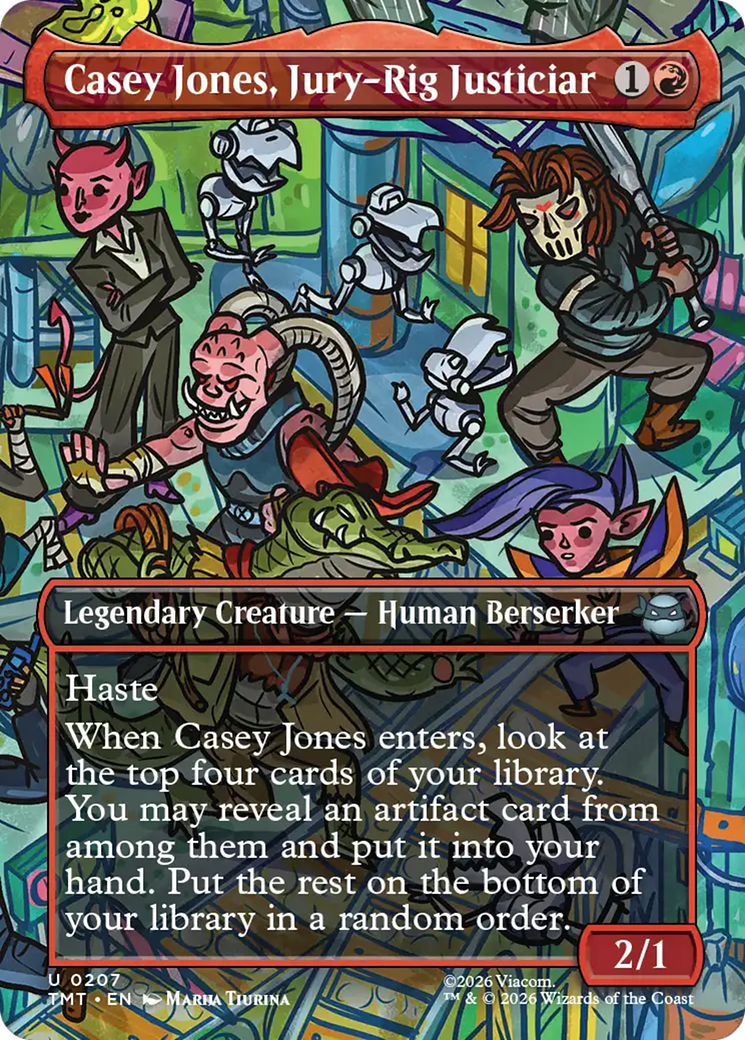 Casey Jones, Jury-Rig Justiciar (Borderless) [Teenage Mutant Ninja Turtles] | Empire Gaming NC