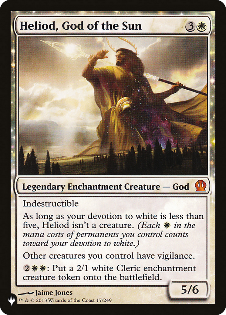 Heliod, God of the Sun [The List] | Empire Gaming NC