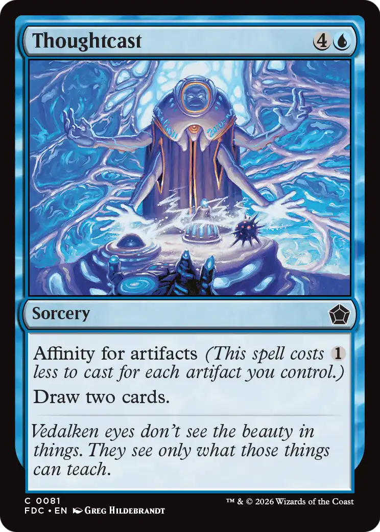 Thoughtcast [Foundations Commander] | Empire Gaming NC