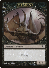 Angel // Demon Double-Sided Token [Avacyn Restored Tokens] | Empire Gaming NC