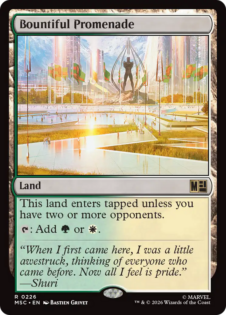 Bountiful Promenade [Marvel Super Heroes Commander] | Empire Gaming NC