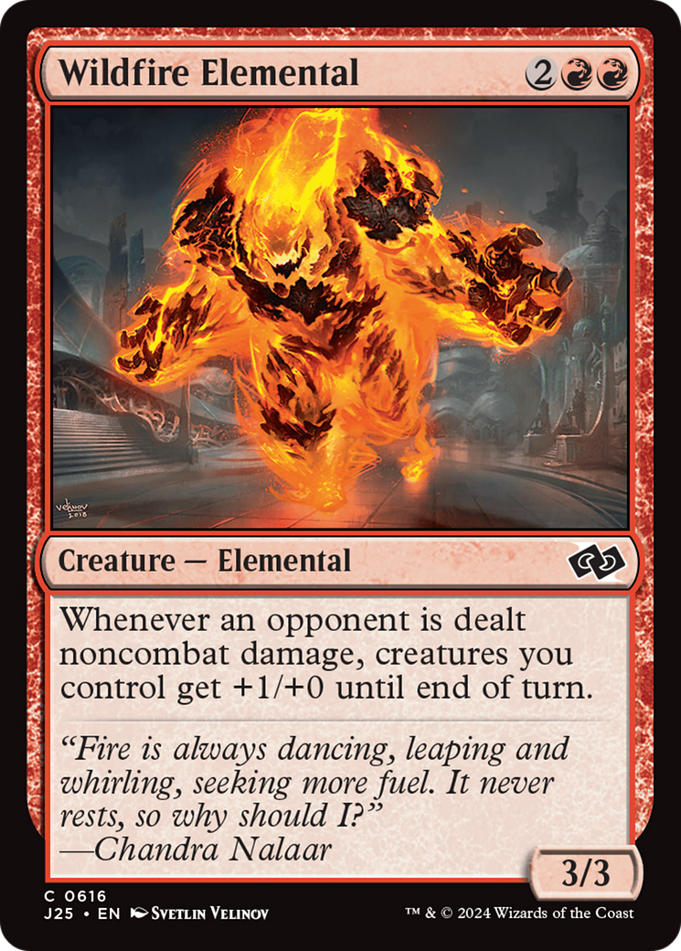 Wildfire Elemental [Foundations Jumpstart] | Empire Gaming NC