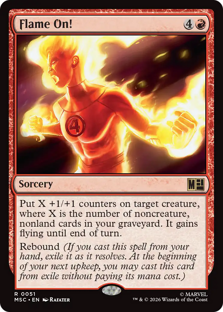 Flame On! [Marvel Super Heroes Commander] | Empire Gaming NC