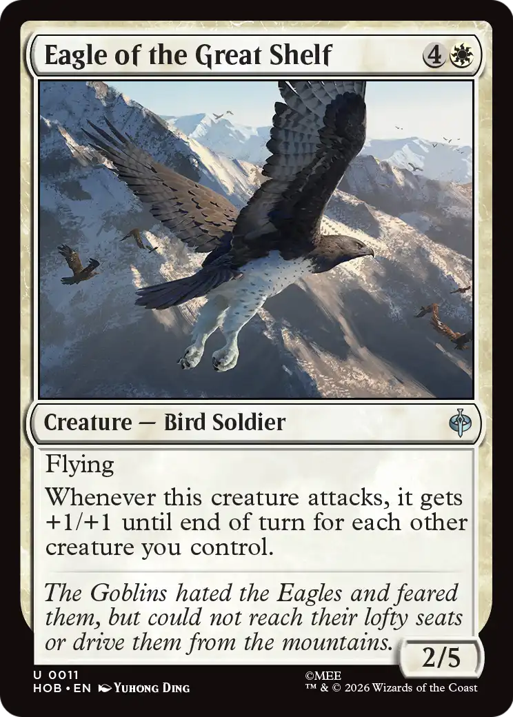 Eagle of the Great Shelf [The Hobbit] | Empire Gaming NC