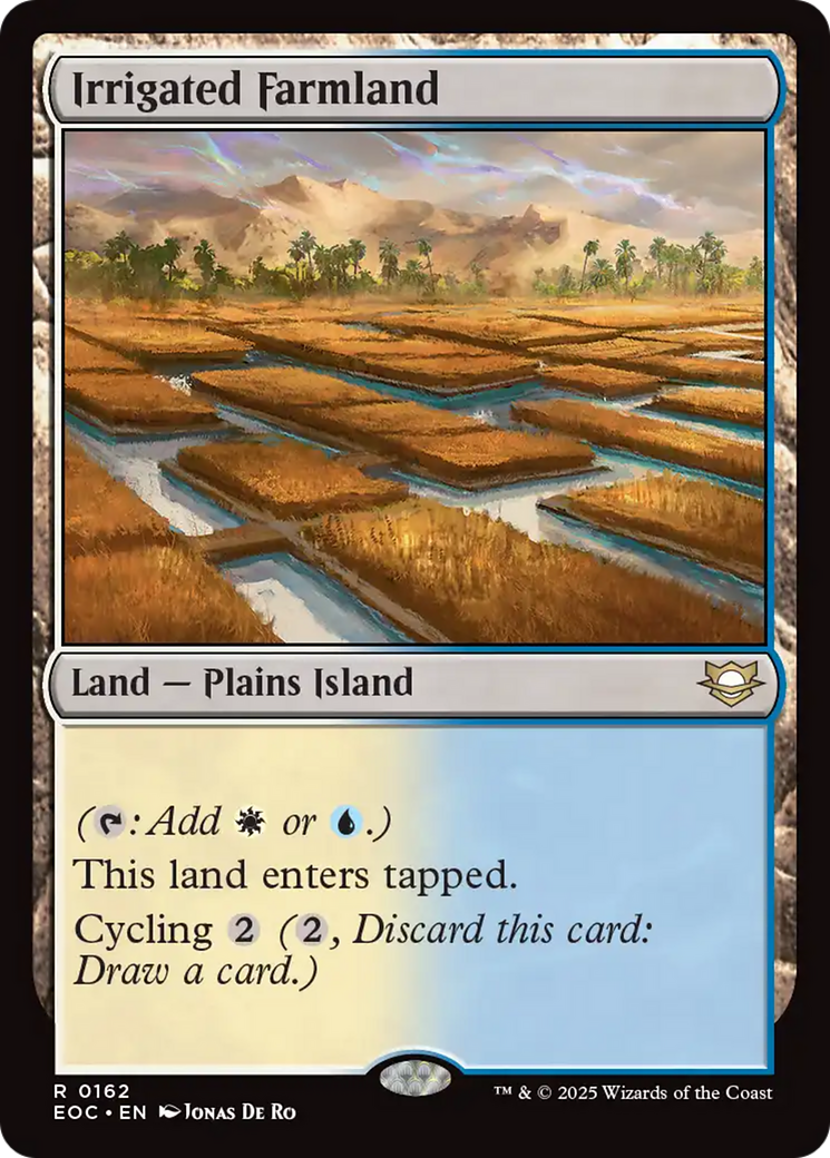 Irrigated Farmland [Edge of Eternities Commander] | Empire Gaming NC