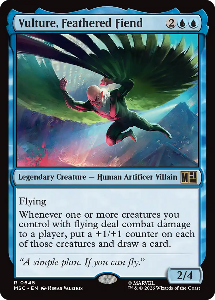 Vulture, Feathered Fiend [Marvel Super Heroes Commander] | Empire Gaming NC