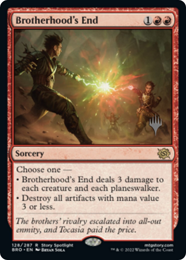 Brotherhood's End (Promo Pack) [The Brothers' War Promos] | Empire Gaming NC