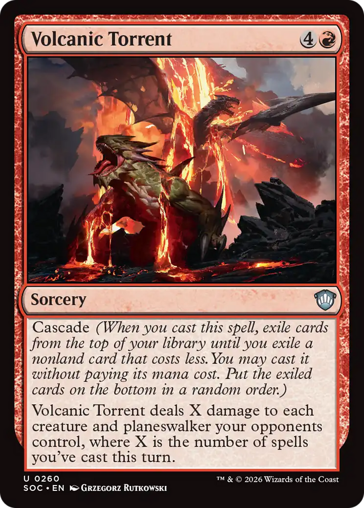 Volcanic Torrent [Secrets of Strixhaven Commander] | Empire Gaming NC