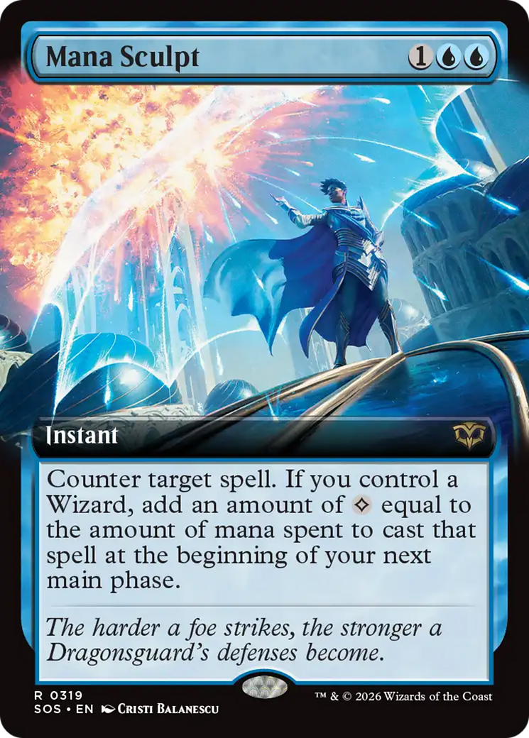 Mana Sculpt (Extended Art) [Secrets of Strixhaven] | Empire Gaming NC