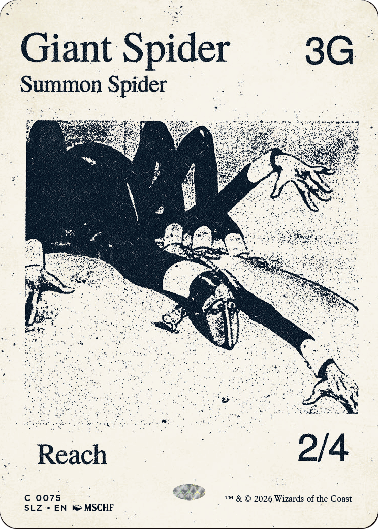 Giant Spider (0075) [Secret Lair x MSCHF: The Zeta Set] | Empire Gaming NC
