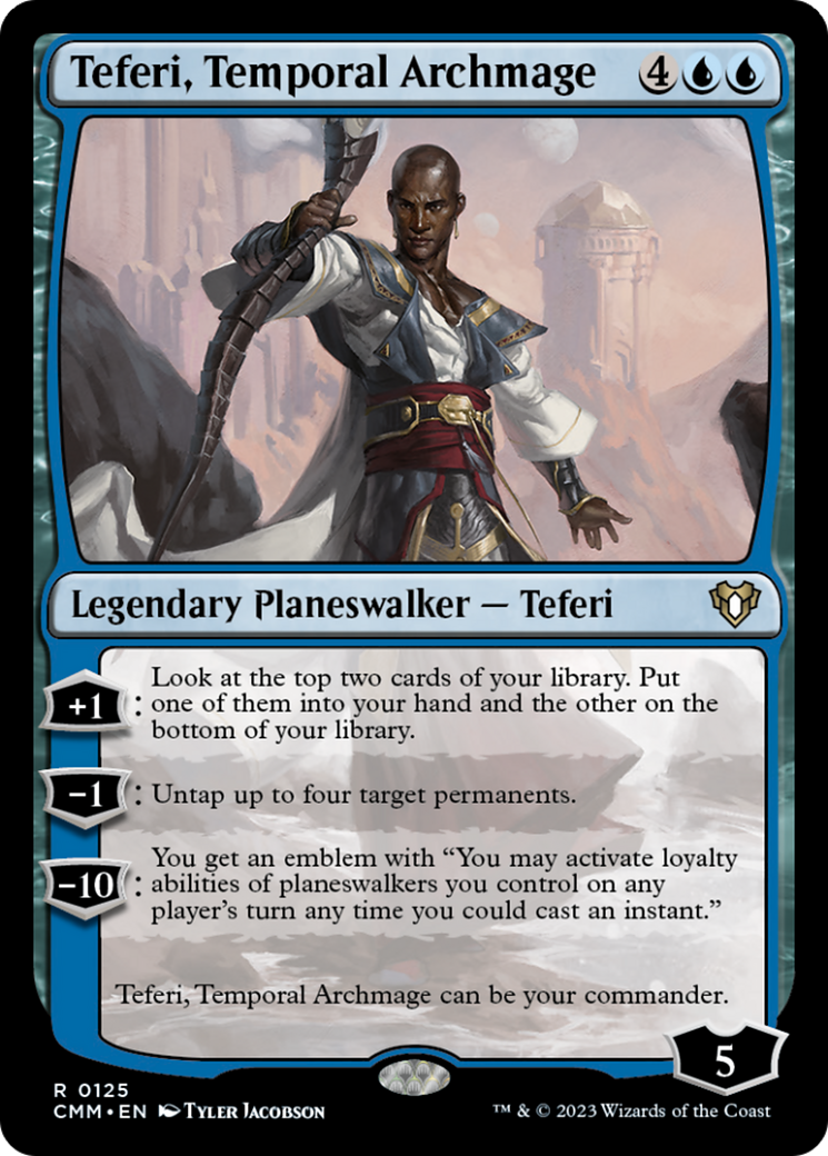 Teferi, Temporal Archmage [Commander Masters] | Empire Gaming NC