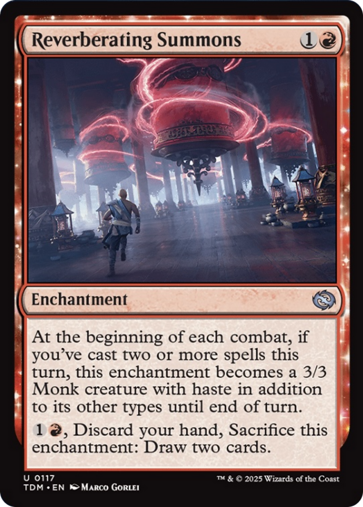 Reverberating Summons [Tarkir: Dragonstorm] | Empire Gaming NC