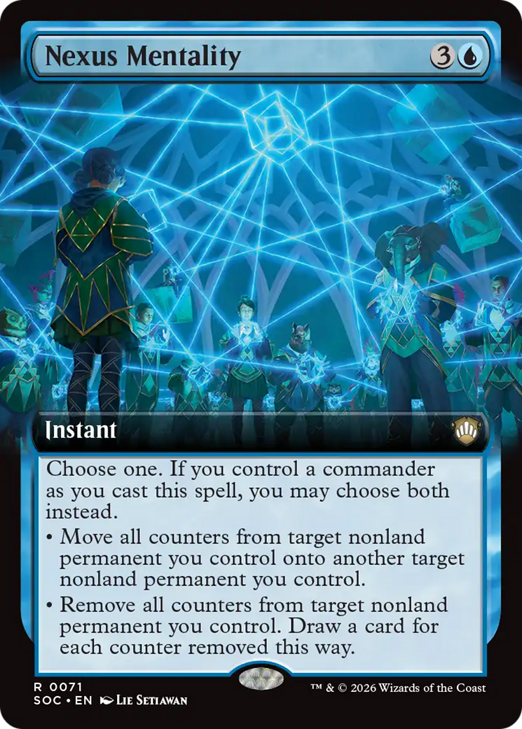 Nexus Mentality (Extended Art) [Secrets of Strixhaven Commander] | Empire Gaming NC