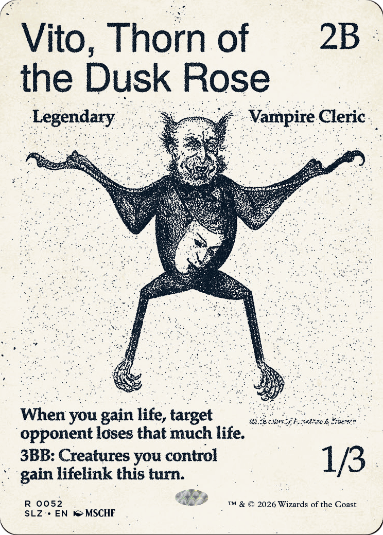 Vito, Thorn of the Dusk Rose (0052) [Secret Lair x MSCHF: The Zeta Set] | Empire Gaming NC