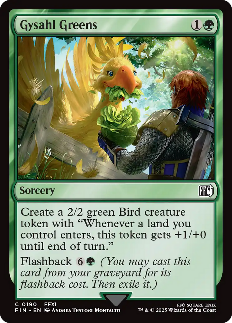 Gysahl Greens [FINAL FANTASY] | Empire Gaming NC