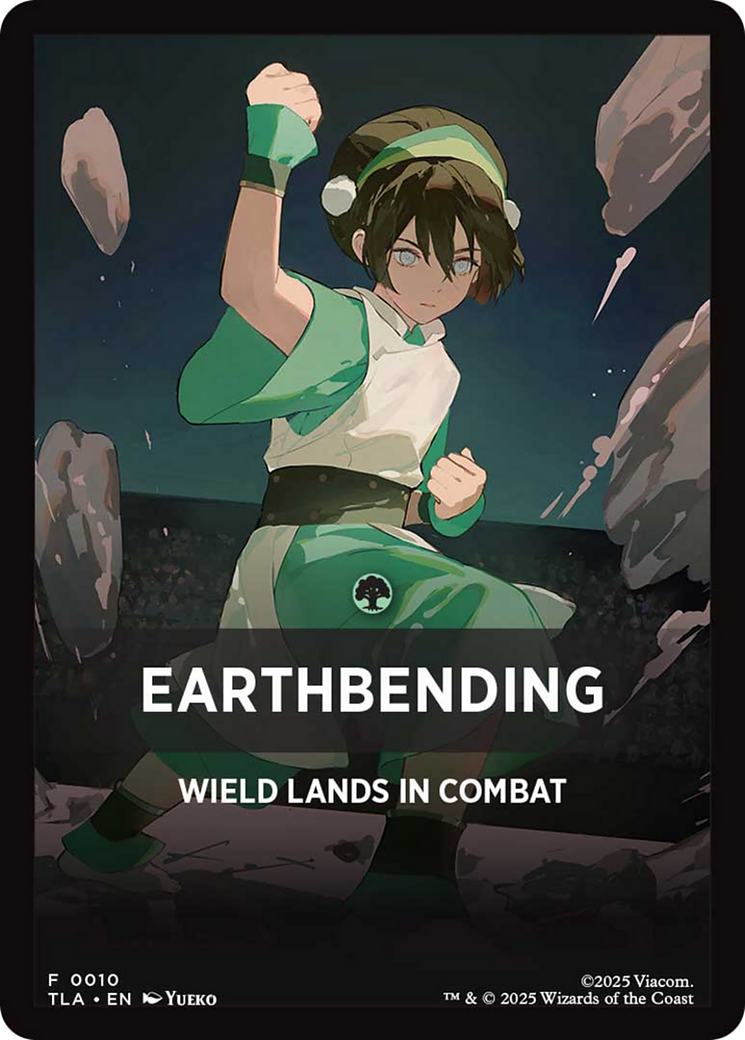 Earthbending Theme Card [Avatar: The Last Airbender Tokens] | Empire Gaming NC