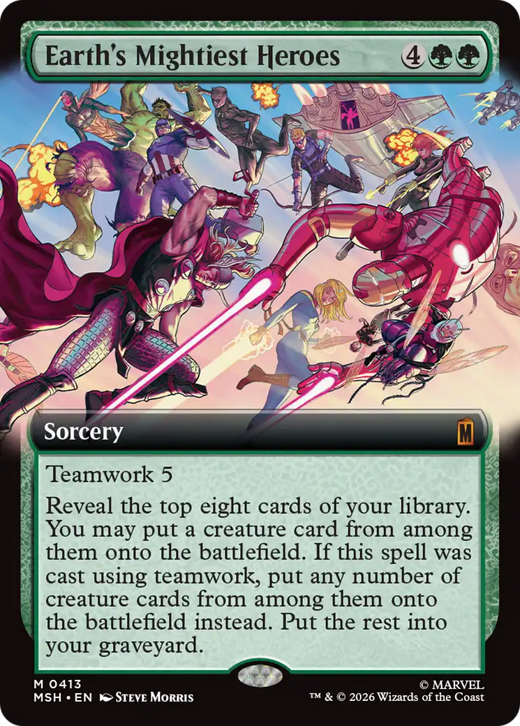Earth's Mightiest Heroes (Extended Art) [Marvel Super Heroes] | Empire Gaming NC