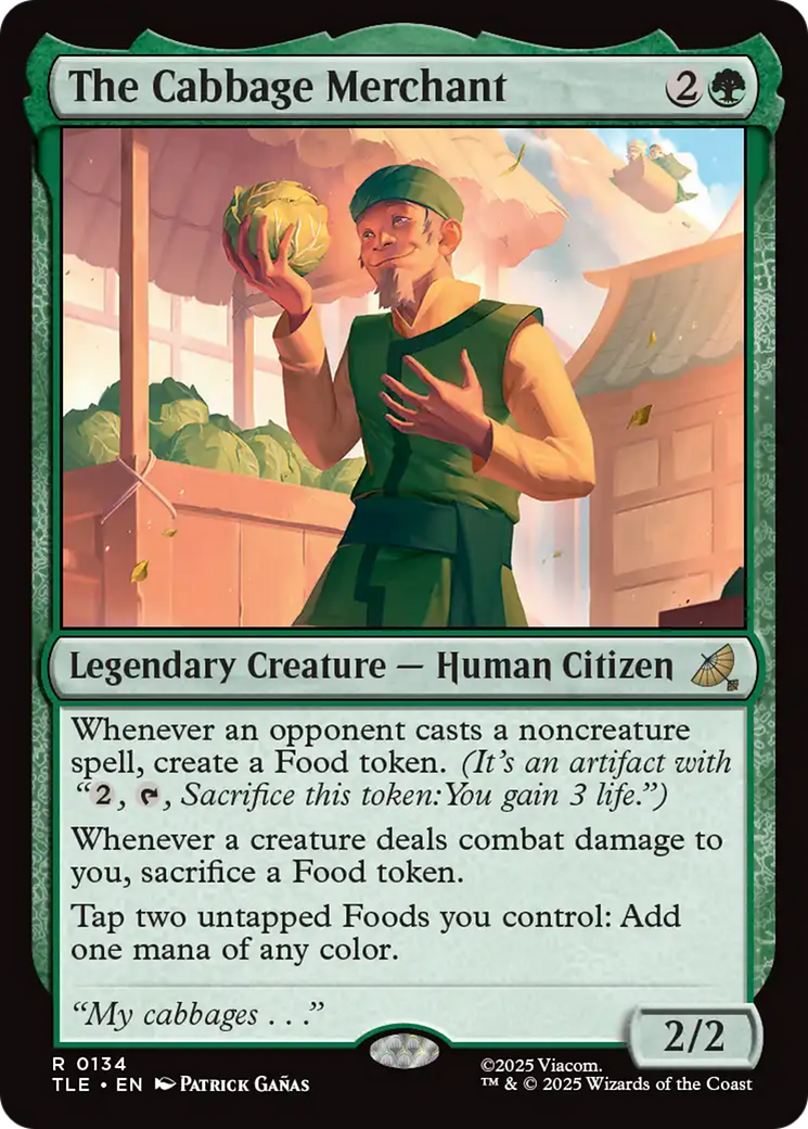 The Cabbage Merchant [Avatar: The Last Airbender: Eternal-Legal] | Empire Gaming NC