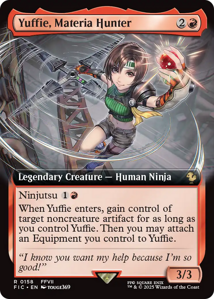 Yuffie, Materia Hunter (Extended Art) [FINAL FANTASY Commander] | Empire Gaming NC