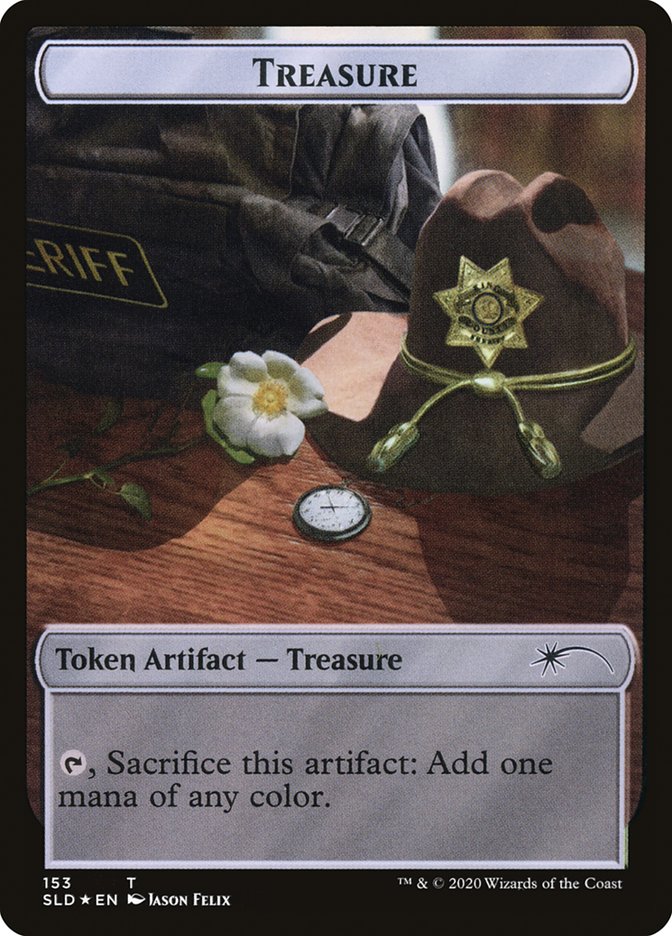 Treasure // Walker (148) Double-Sided Token [Secret Lair Drop Series] | Empire Gaming NC