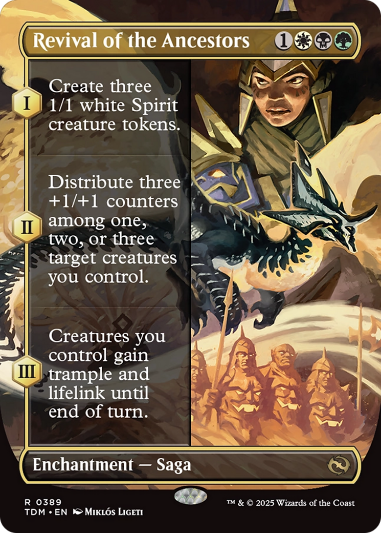 Revival of the Ancestors (Borderless) [Tarkir: Dragonstorm] | Empire Gaming NC