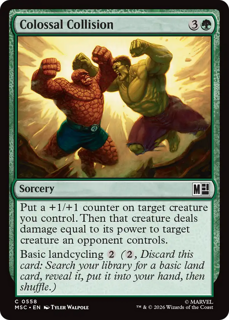 Colossal Collision [Marvel Super Heroes Commander] | Empire Gaming NC