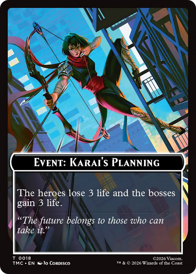 Event: Karai's Planning [Teenage Mutant Ninja Turtles Commander Tokens] | Empire Gaming NC