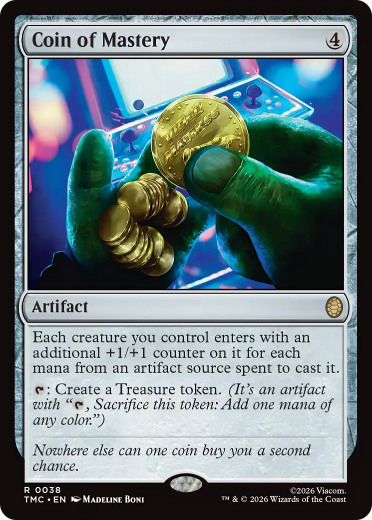 Coin of Mastery [Teenage Mutant Ninja Turtles Commander] | Empire Gaming NC