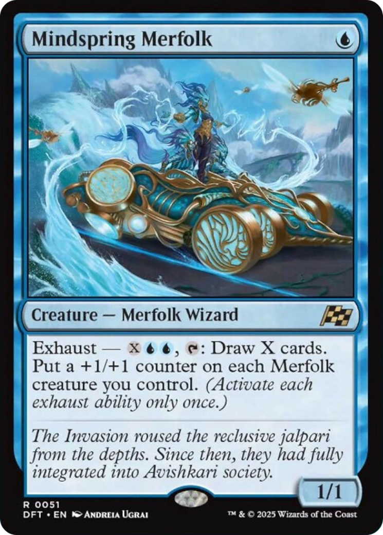 Mindspring Merfolk [Aetherdrift] | Empire Gaming NC