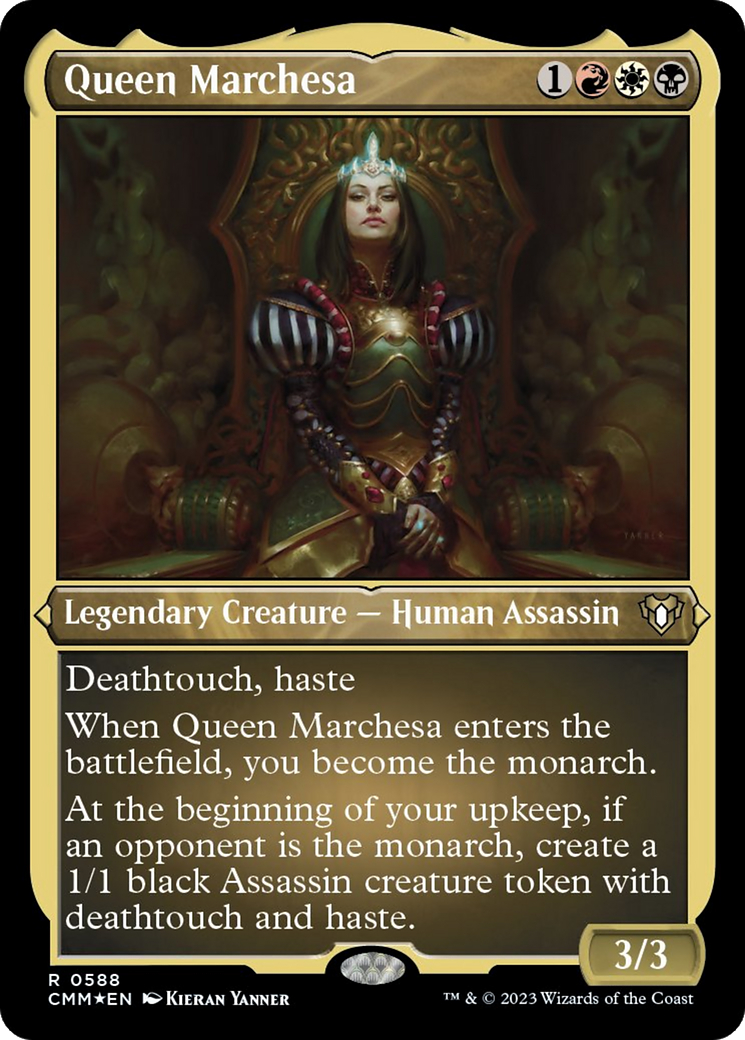 Queen Marchesa (Foil Etched) [Commander Masters] | Empire Gaming NC